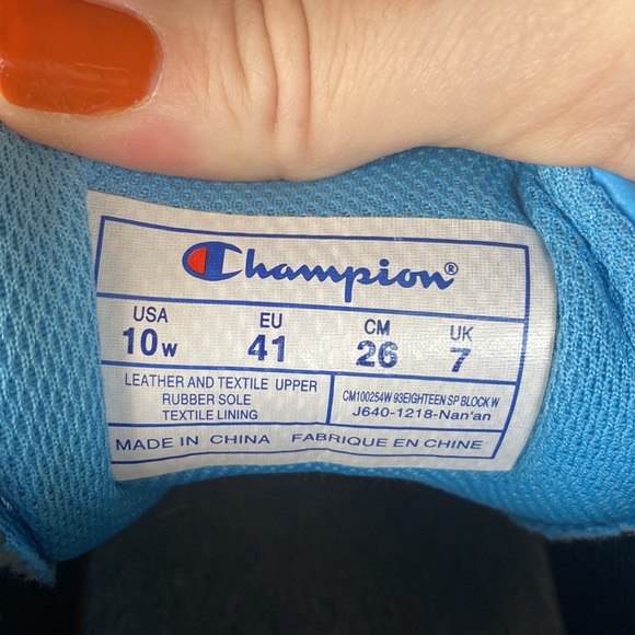 Champion 93 Eighteen SP block sneaker - Picture 5 of 5